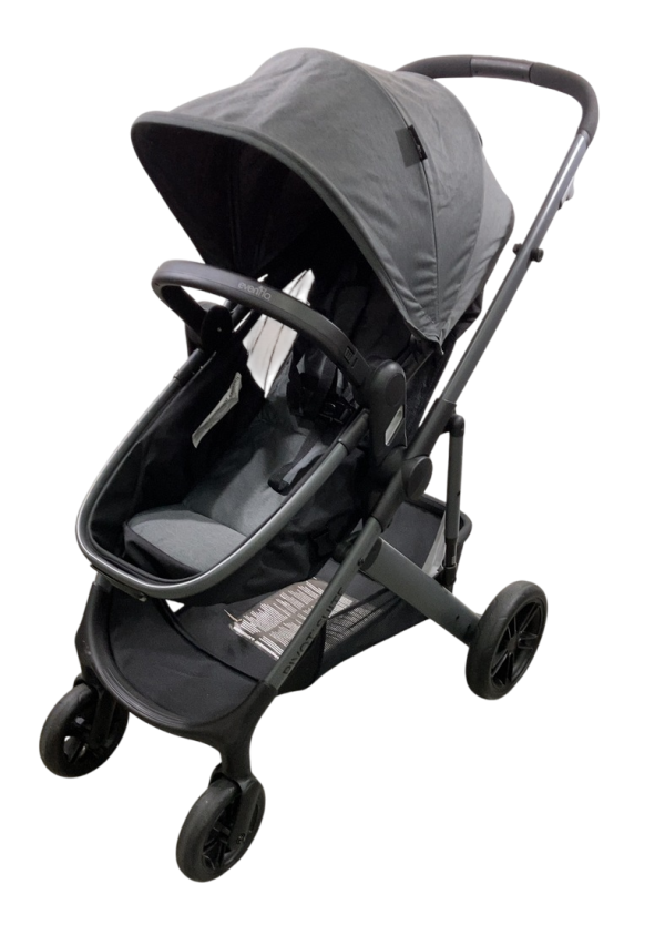 Evenflo Pivot Suite Stroller, 2023, Devon Gray Supply