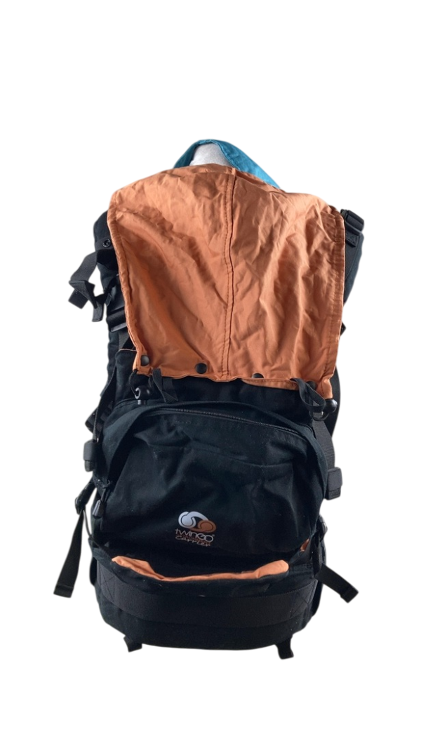 TwinGo Original Twin Baby Carrier, Black Fashion