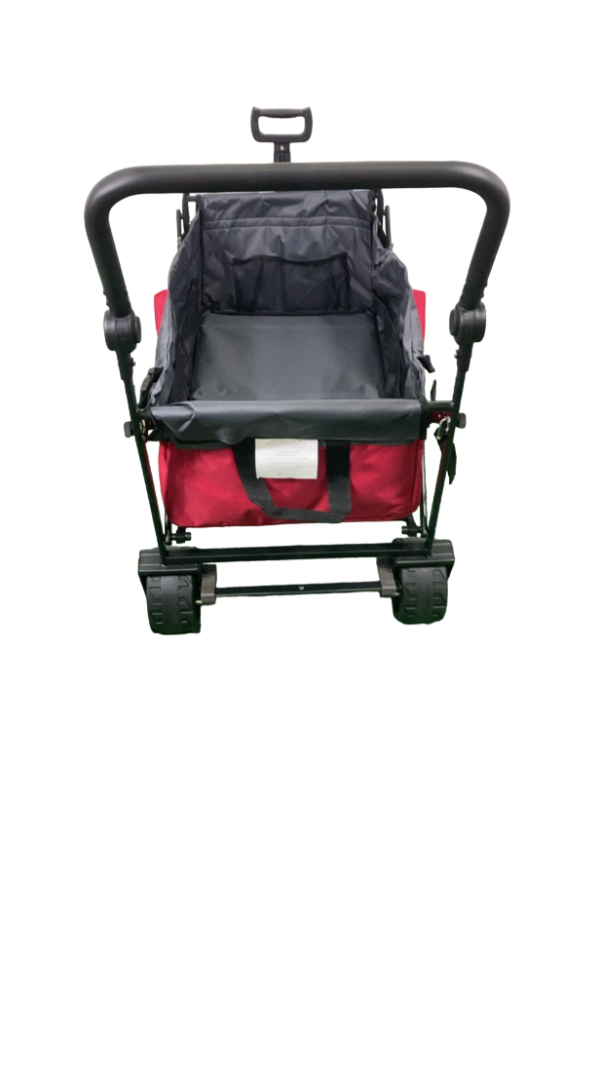 Wonderfold S3 Outdoor Utility Wagon, Burgundy Online - Image 3