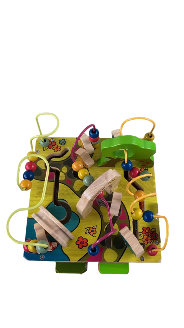 B. toys Zany Zoo Wooden Activity Cube Online Sale - Image 2