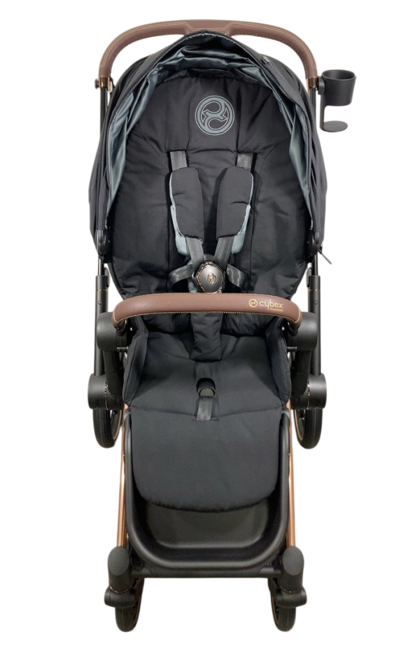 Cybex PRIAM Stroller, 2021, Deep Black, Rosegold Cheap - Image 5