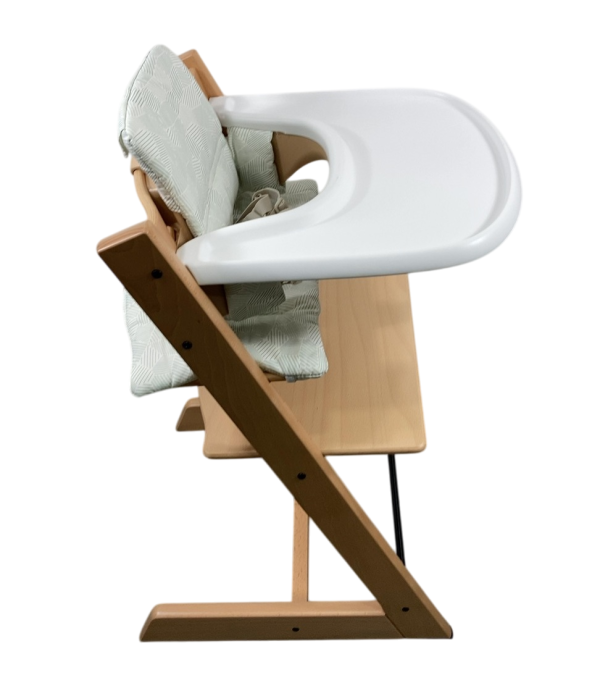 Stokke Tripp Trapp Complete High Chair, Mosaic Green, Natural Fashion - Image 2