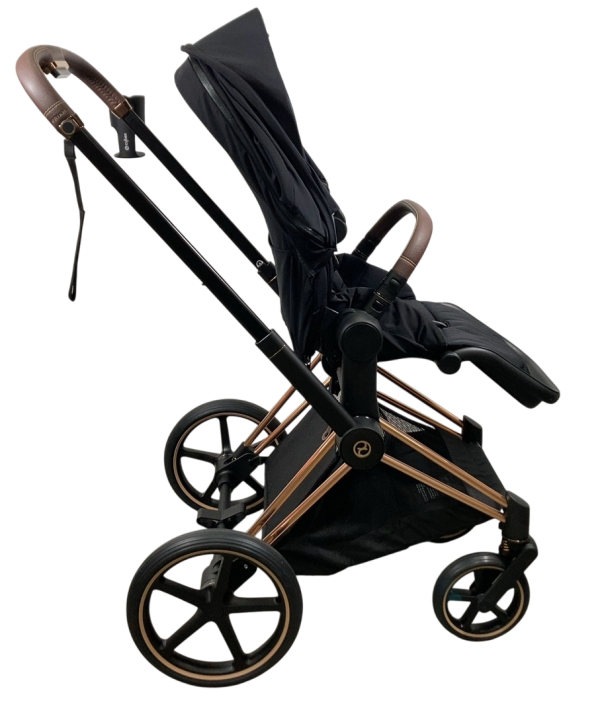 Cybex PRIAM Stroller, 2021, Deep Black, Rosegold Cheap - Image 3
