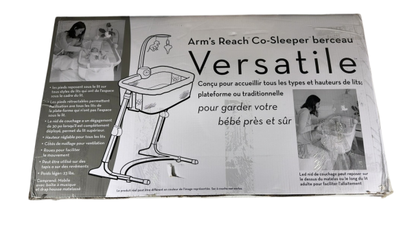 Arm s Reach Versatile Co-Sleeper, Misty Hot on Sale - Image 3