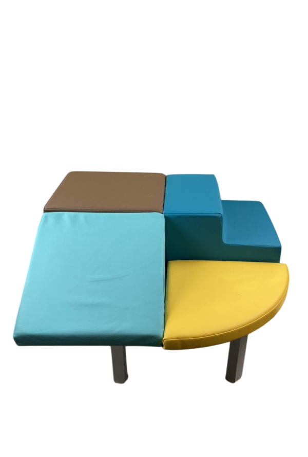Factory Direct Partners Softscape Toddler Playtime Corner Climber, Earthtone Contemporary Supply