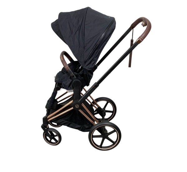 Cybex PRIAM Stroller, 2019, Premium Black, Rose Gold on Sale - Image 3