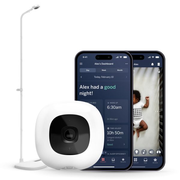 Nanit Pro HD Baby Monitor with Floor Stand, Updated Model For Cheap
