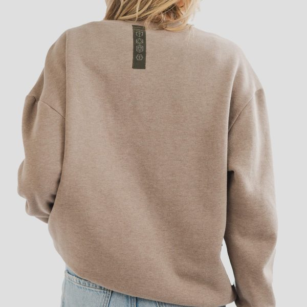 Women s AlpacaCloud® Crew Neck Sweatshirt For Sale - Image 5