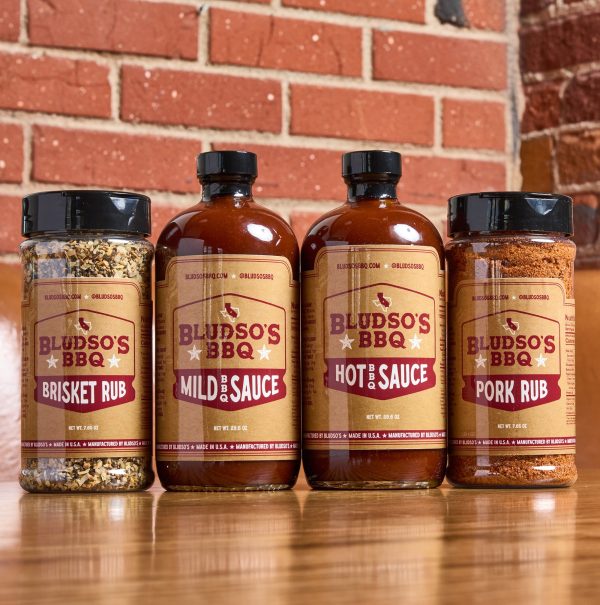 Bludso s Barbeque Sauce & Rub Gift Set - 4 Pack Online - Image 3